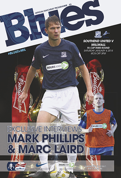 SOUTHEND UNITED v MILLWALL 2013/14 (FA CUP)